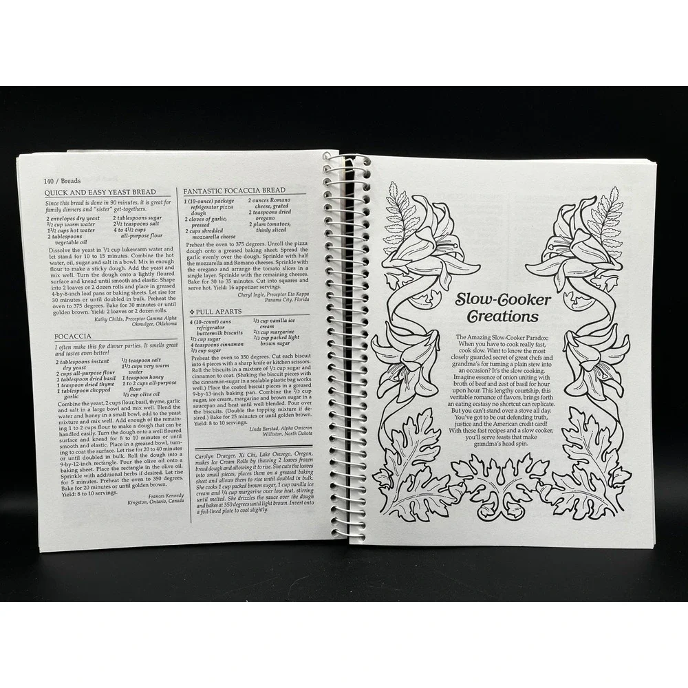 Beta Sigma Phi spiral bound